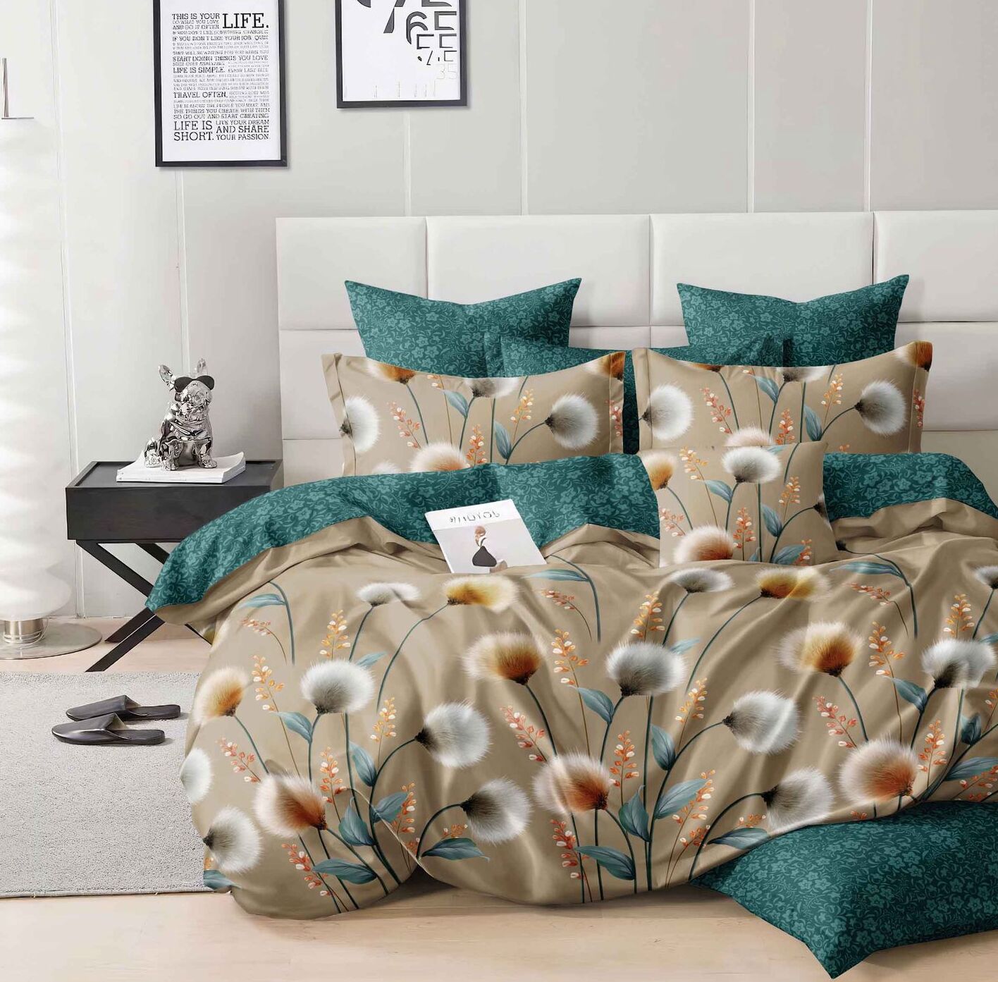 Lenjerie de pat bumbac finet – 6 piese | 16235-TL