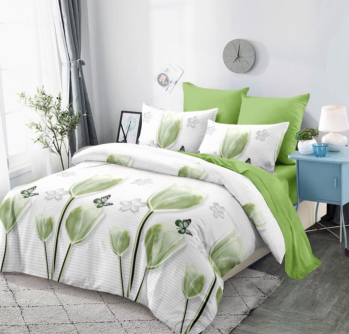 Lenjerie de pat bumbac finet – 6 piese | 16304-V