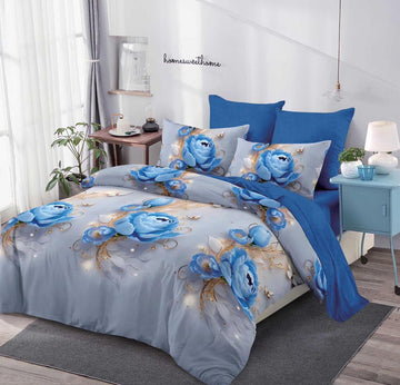 Lenjerie de pat bumbac finet – 6 piese | 16308-V