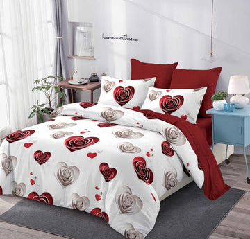 Lenjerie de pat bumbac finet – 6 piese | 16309-V