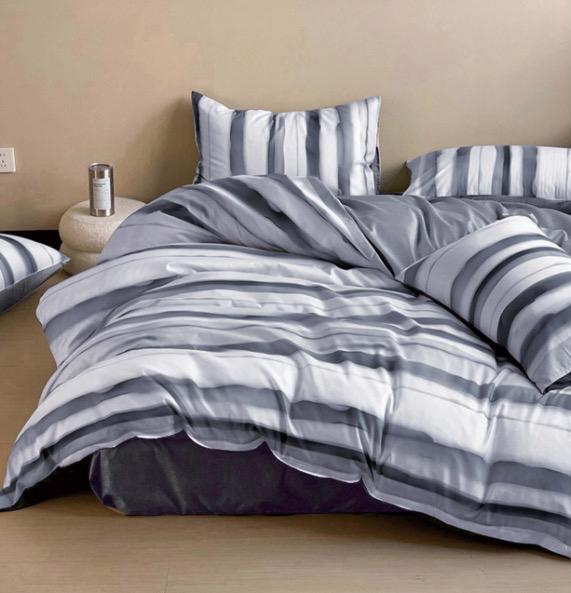 Lenjerie de pat bumbac satinat - gama Luxury – 4 piese | 16387-TL