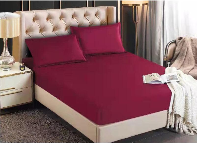 Husa de pat Satin Deluxe - cu elastic - 3 piese | 16586-CH