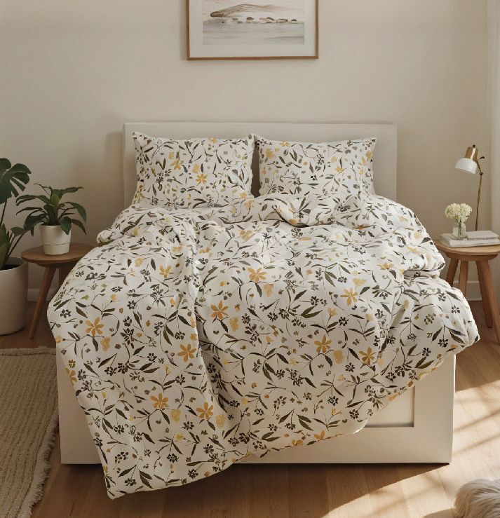 Lenjerie de pat bumbac satinat - gama Luxury - 4 piese | 16704-TL