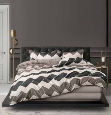Lenjerie de pat bumbac satinat - gama Luxury - 4 piese | 16713-TL