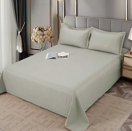 Lenjerie de pat damasc Premium gama Horeca - 4 piese | 16739-C