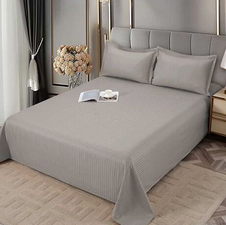 Lenjerie de pat damasc Premium gama Horeca - 4 piese | 16738-C