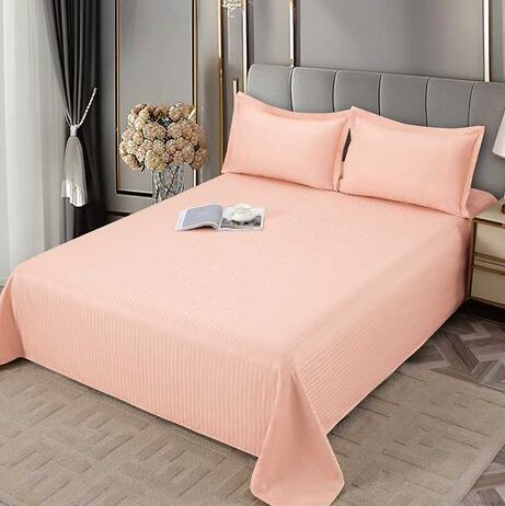 Lenjerie de pat damasc Premium gama Horeca - 4 piese | 16736-C