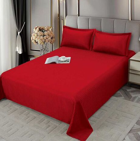 Lenjerie de pat damasc Premium gama Horeca - 4 piese | 16734-C