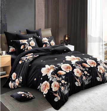 Lenjerie de pat bumbac satinat - gama Luxury - 4 piese | 16793-TL