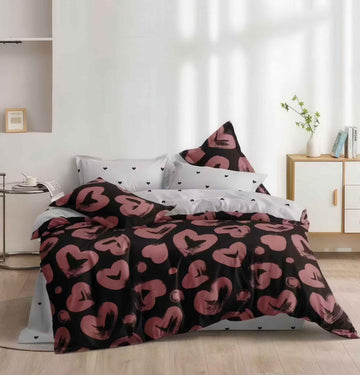 Lenjerie de pat bumbac satinat - gama Luxury - 4 piese | 16795-TL