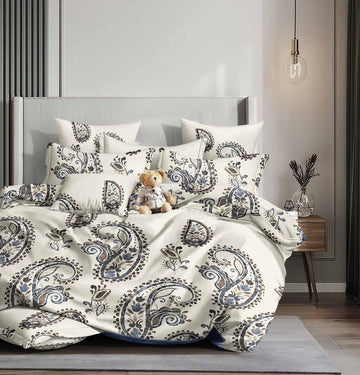 Lenjerie de pat bumbac satinat - gama Luxury - 4 piese | 16788-TL