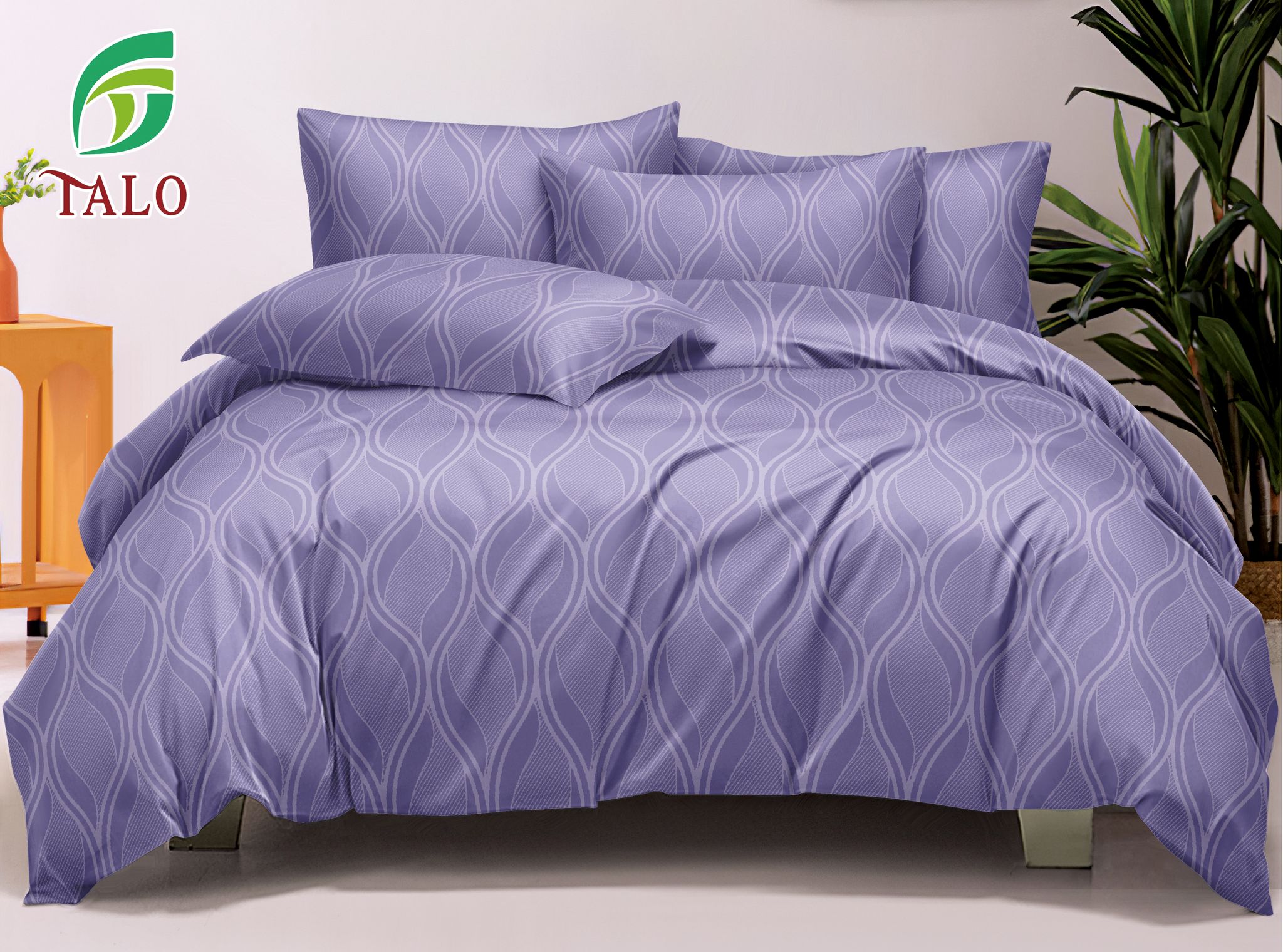 Lenjerie de pat 100% bumbac finet DELUXE – 6 piese | 17272-TL