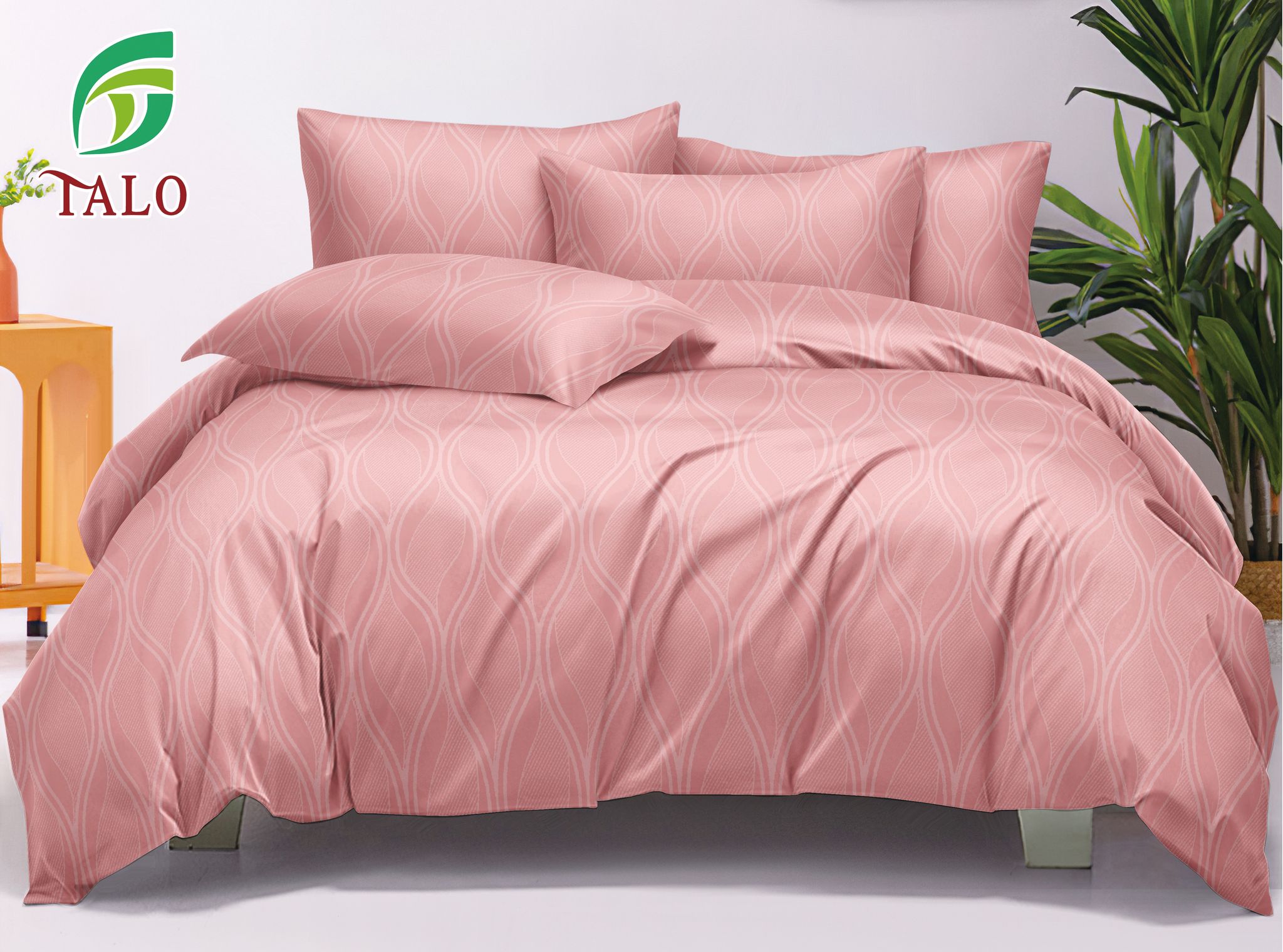 Lenjerie de pat 100% bumbac finet DELUXE – 6 piese | 17271-TL