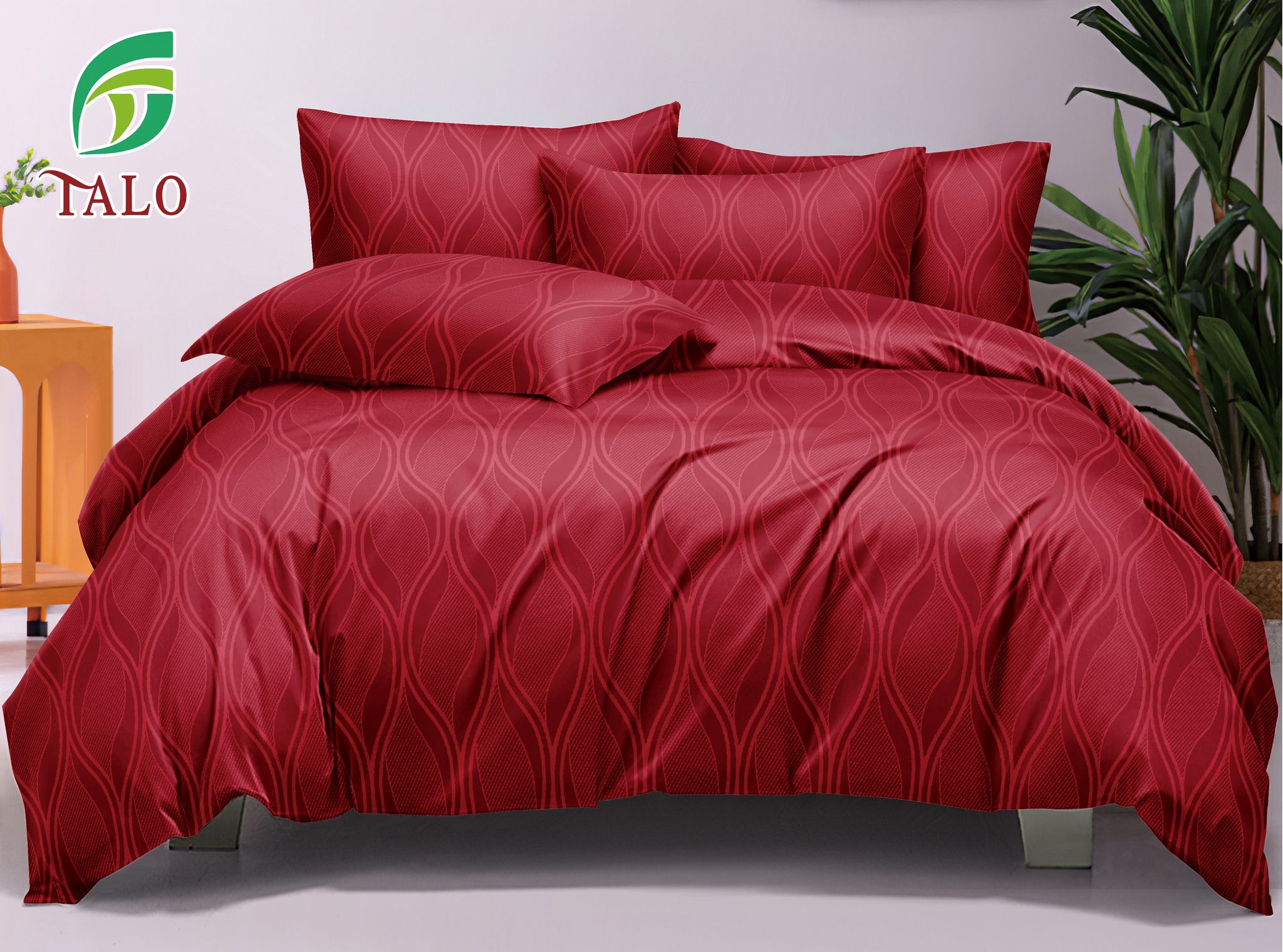 Lenjerie de pat 100% bumbac finet DELUXE – 6 piese | 17273-TL