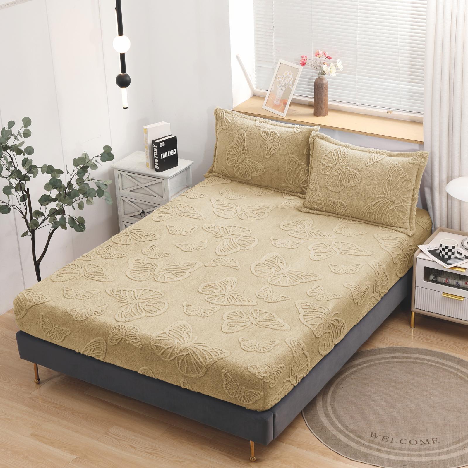 Husa de pat cocolino - cu elastic - 3 piese | 17476-CH