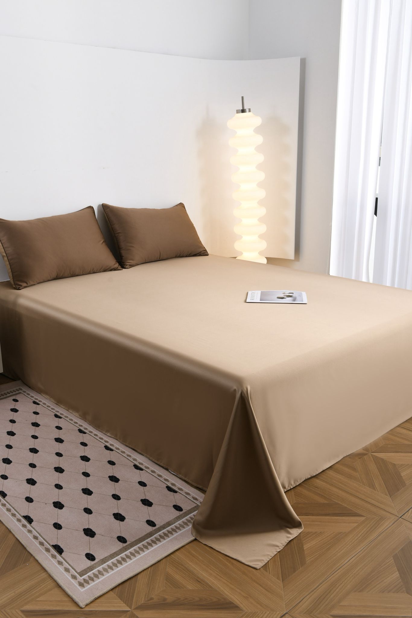 Lenjerie de pat Matase Luxury – 6 piese | 17556-C