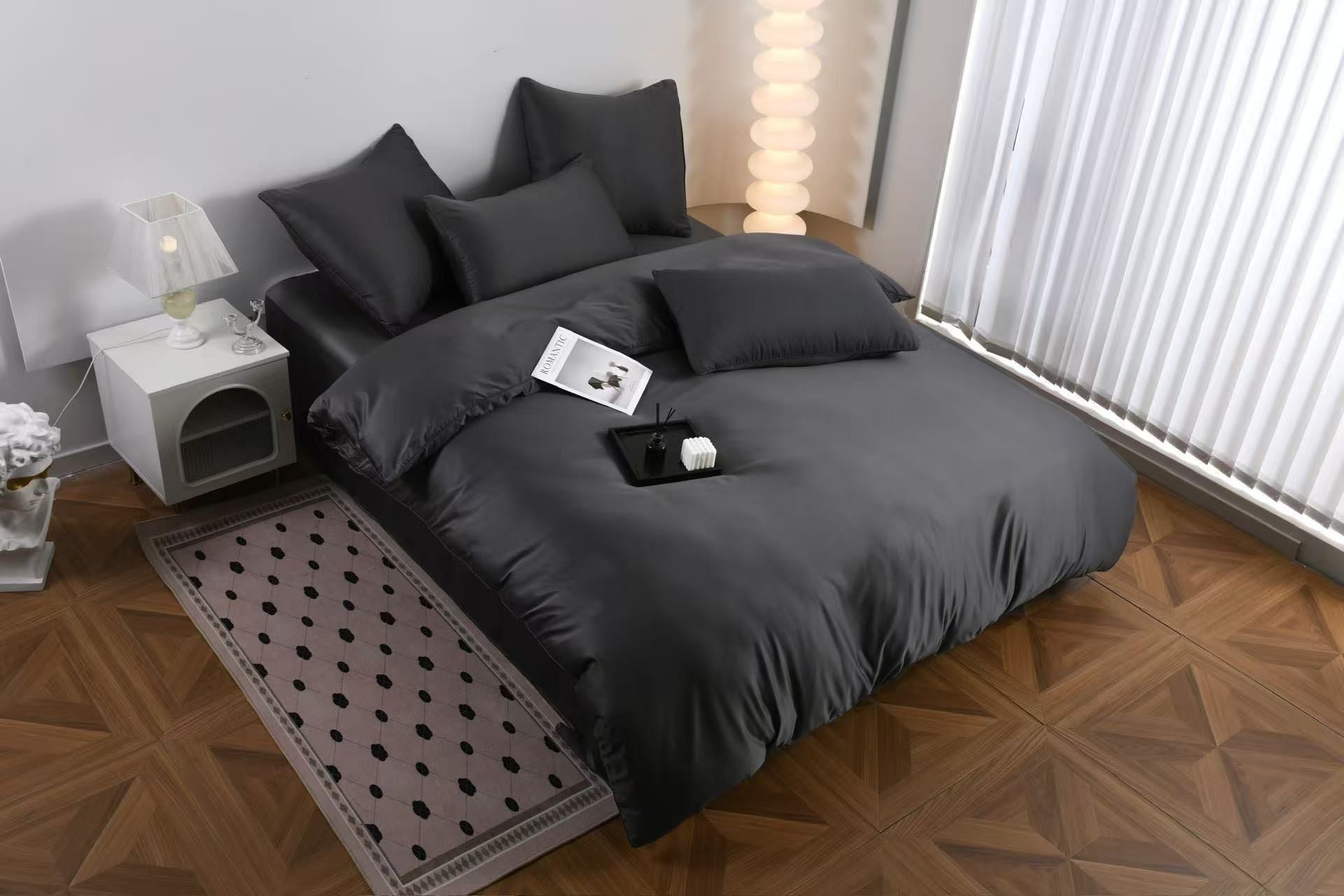 Lenjerie de pat Matase Luxury – 6 piese | 17550-C