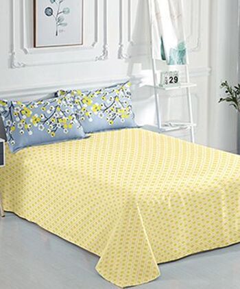 Lenjerie de pat bumbac satinat – 4 piese | 17560-C