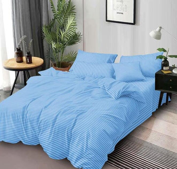 Lenjerie de pat bumbac Damasc hotelier - 6 piese | 18054-SE