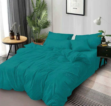 Lenjerie de pat bumbac Damasc hotelier - 6 piese | 18087-SE
