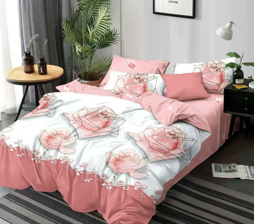 Lenjerie de pat bumbac finet Premium Pucioasa – 6 piese | 18099-SE