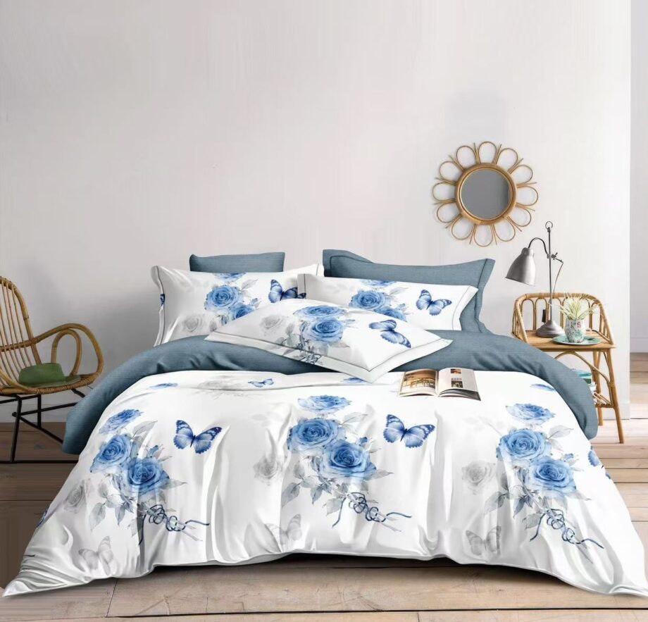 Lenjerie de pat bumbac satinat - gama Luxury - 4 piese | 18660-TL