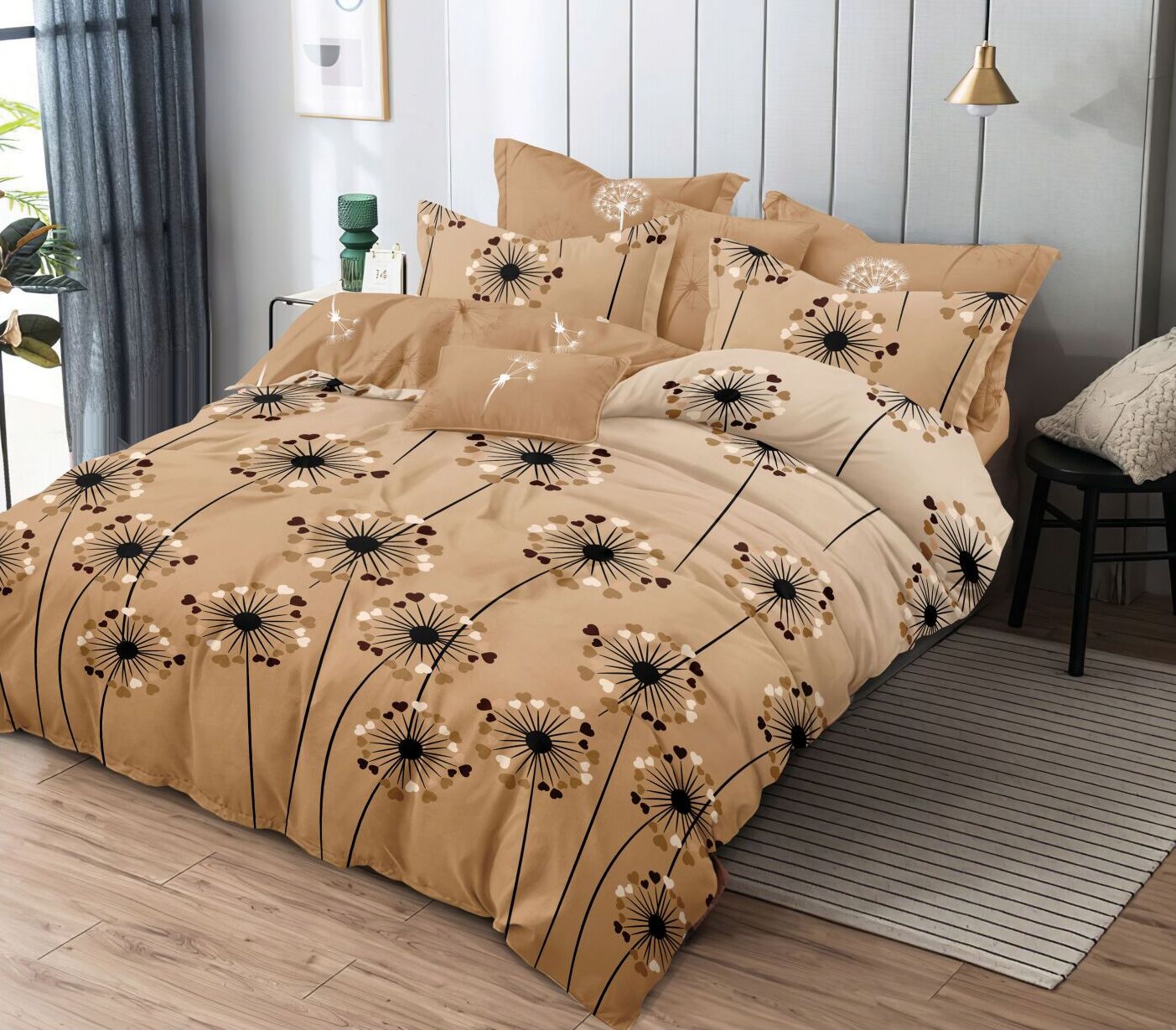 Lenjerie de pat bumbac finet Premium Pucioasa – 6 piese | 18386-SE