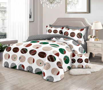 Lenjerie de pat bumbac finet Premium Pucioasa – 6 piese | 18424-SE