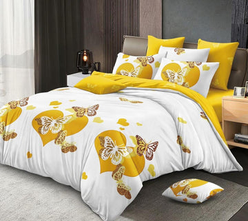 Lenjerie de pat bumbac finet Premium Pucioasa – 6 piese | 18453-SE