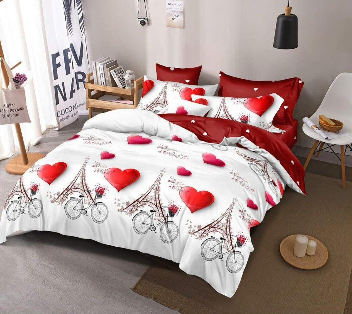 Lenjerie de pat bumbac finet Premium Pucioasa – 6 piese | 18428-SE