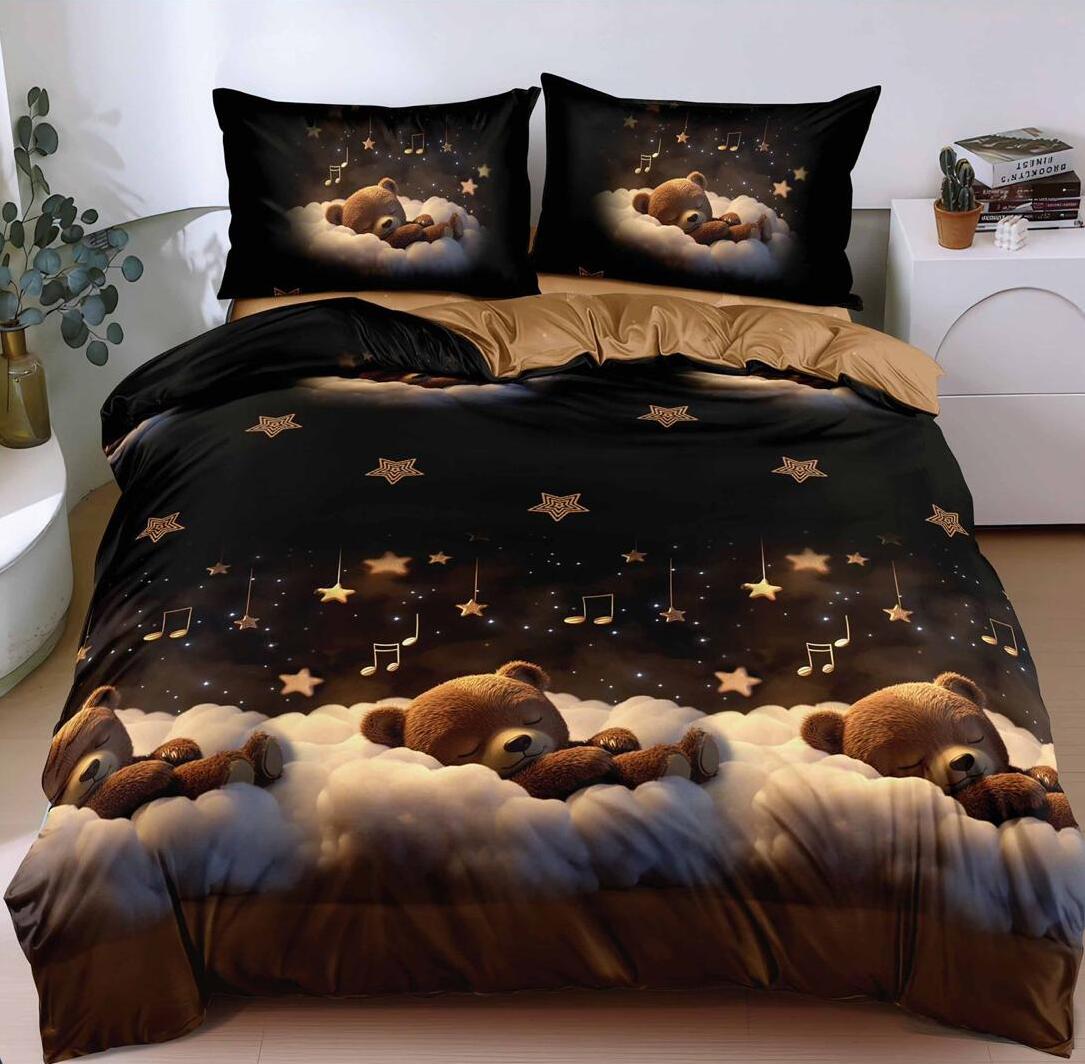 Lenjerie de pat Luxury - bumbac satinat – 4 piese | 18388-C