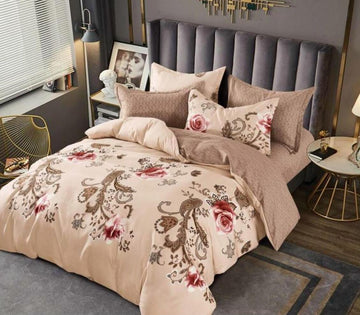 Lenjerie de pat bumbac finet Premium Pucioasa – 6 piese | 18418-SE
