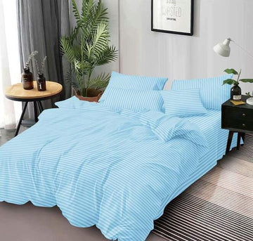 Lenjerie de pat bumbac Damasc hotelier - 6 piese | 18084-SE