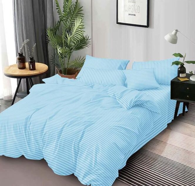Lenjerie de pat bumbac Damasc hotelier - 6 piese | 18084-SE