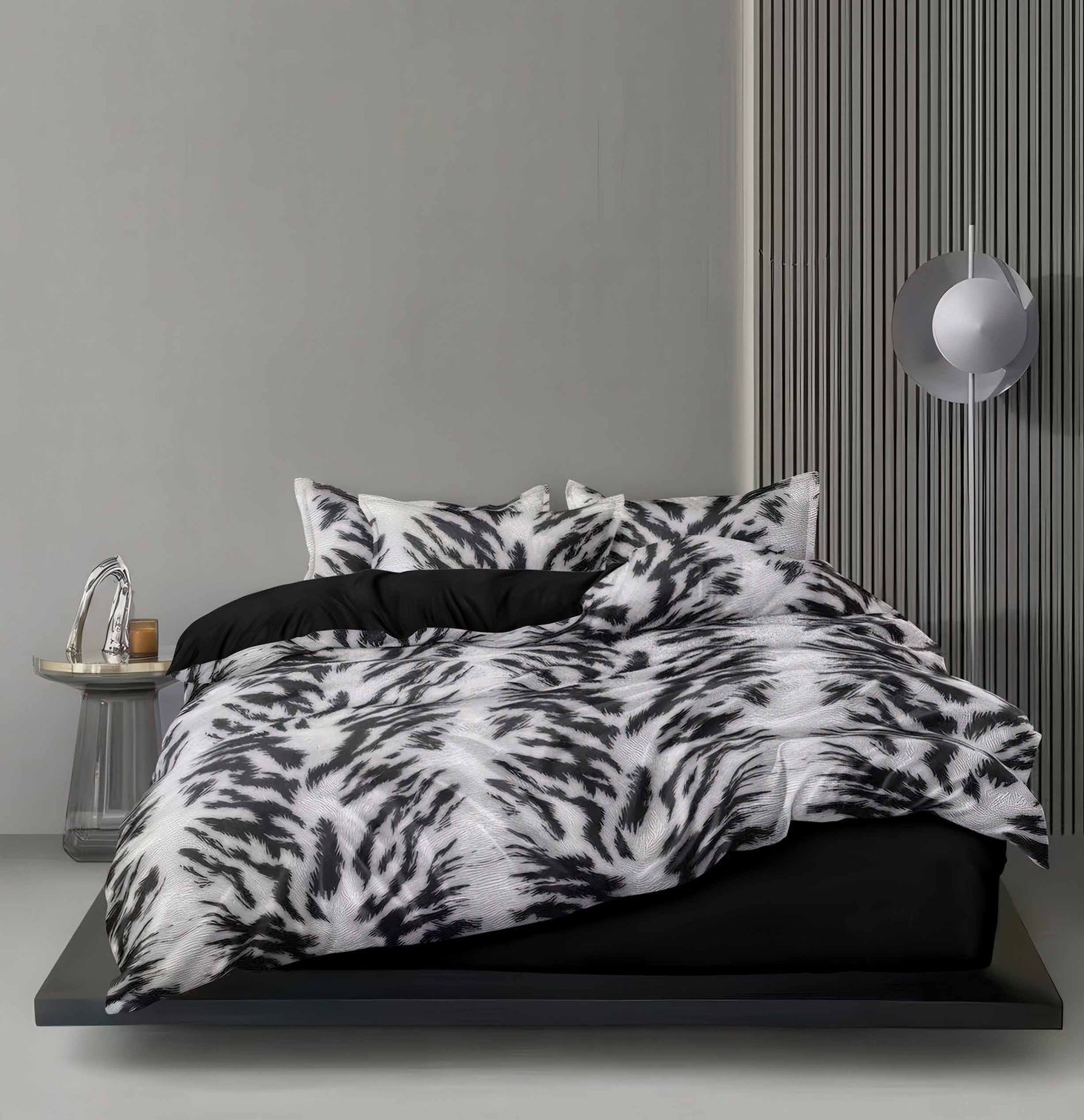 Lenjerie de pat bumbac satinat - gama Luxury - 4 piese | 18515-TL