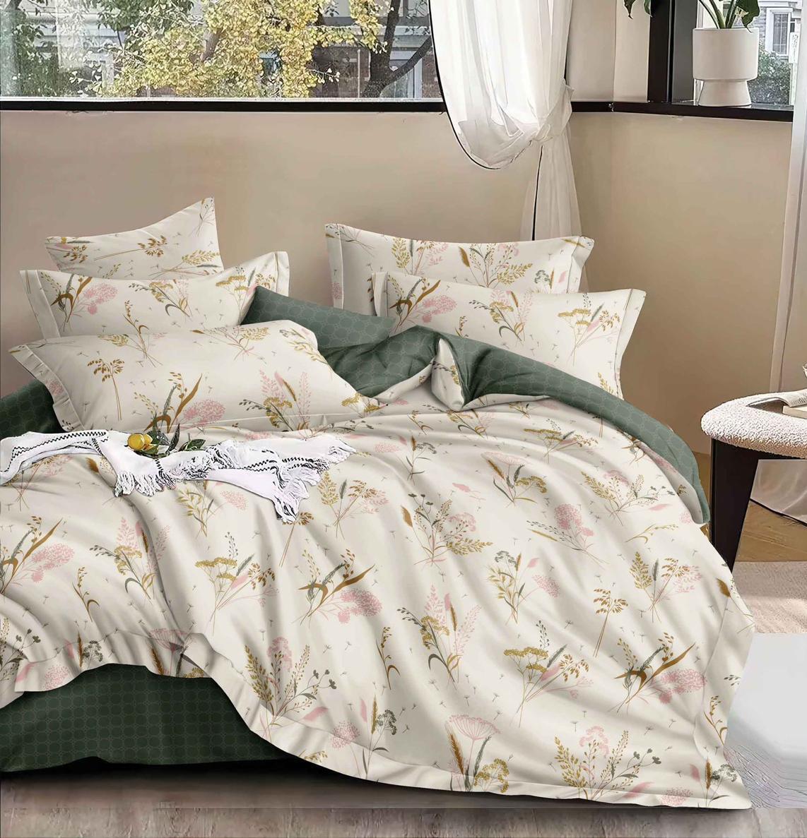 Lenjerie de pat bumbac satinat - gama Luxury - 4 piese | 18639-TL