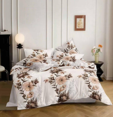 Lenjerie de pat bumbac satinat - gama Luxury - 4 piese | 18642-TL