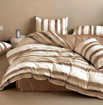 Lenjerie de pat bumbac satinat - gama Luxury - 4 piese | 18645-TL