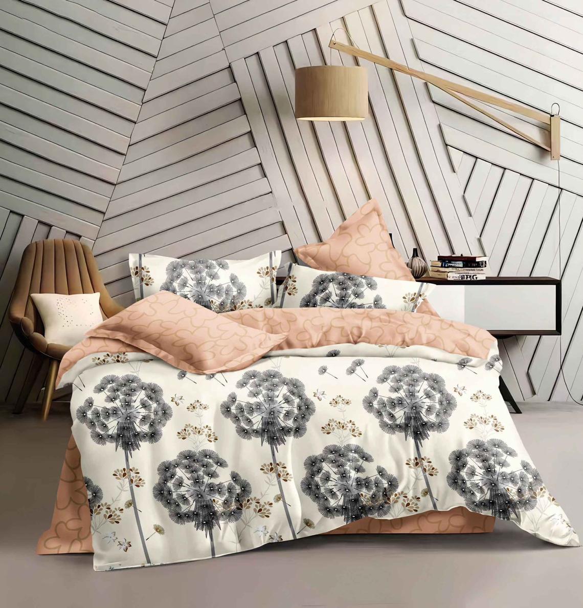 Lenjerie de pat bumbac satinat - gama Luxury - 4 piese | 18662-TL