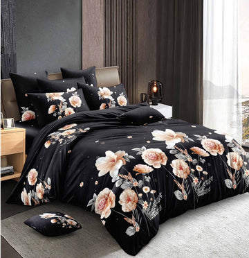 Lenjerie de pat bumbac satinat - gama Luxury - 4 piese | 18663-TL