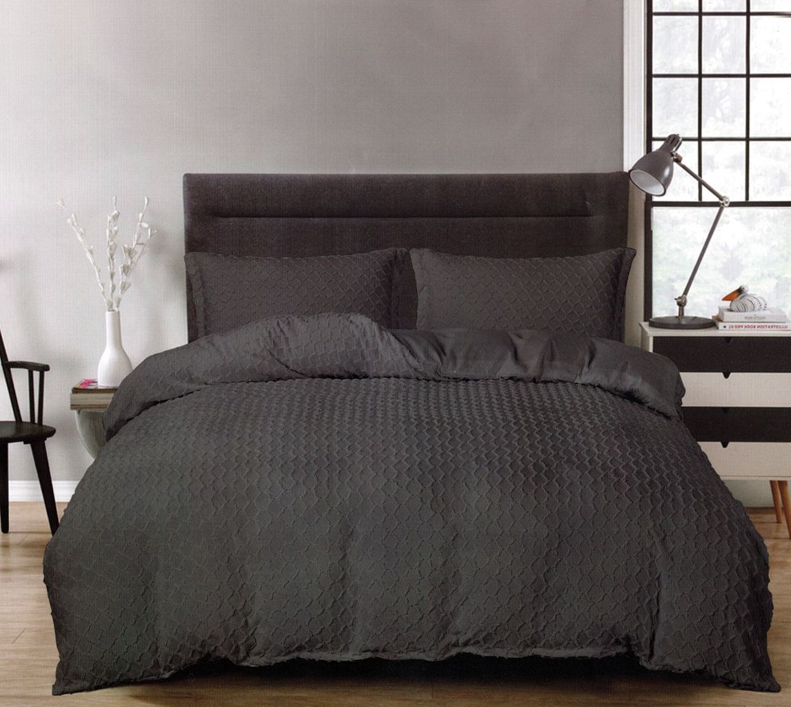 Lenjerie de pat bumbac PREMIUM Velvet Jacquard GROFAT – 6 piese | 18799-SE