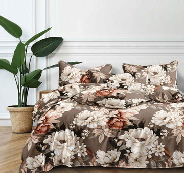 Lenjerie de pat bumbac satinat - gama Luxury - 4 piese | 18854-TL