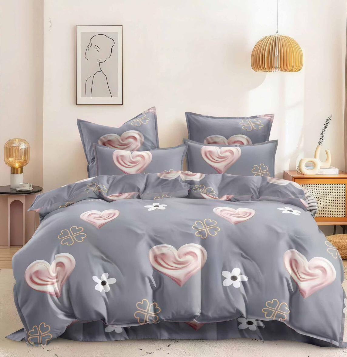 Lenjerie de pat bumbac satinat - gama Luxury - 4 piese | 18851-TL