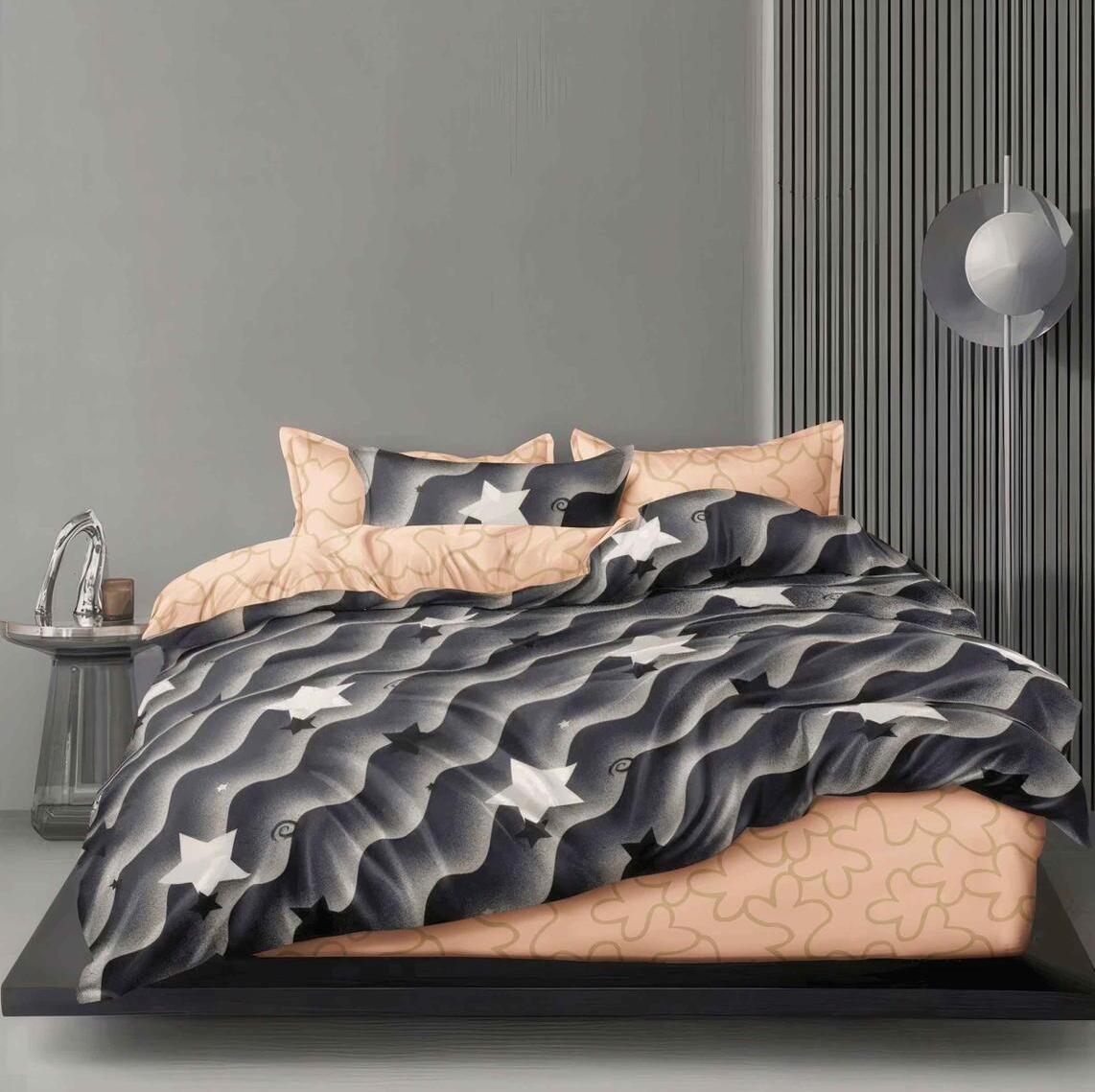 Lenjerie de pat bumbac satinat - gama Luxury - 4 piese | 18846-TL