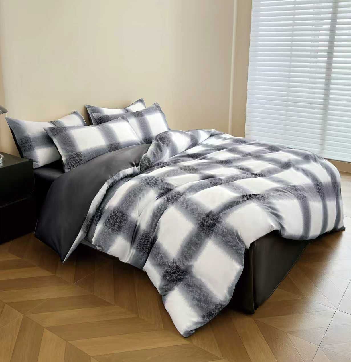 Lenjerie de pat bumbac satinat - gama Luxury - 4 piese | 18910-TL