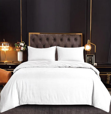 Lenjerie de pat damasc Hotelier - gama Premium - 4 piese | 19210-C