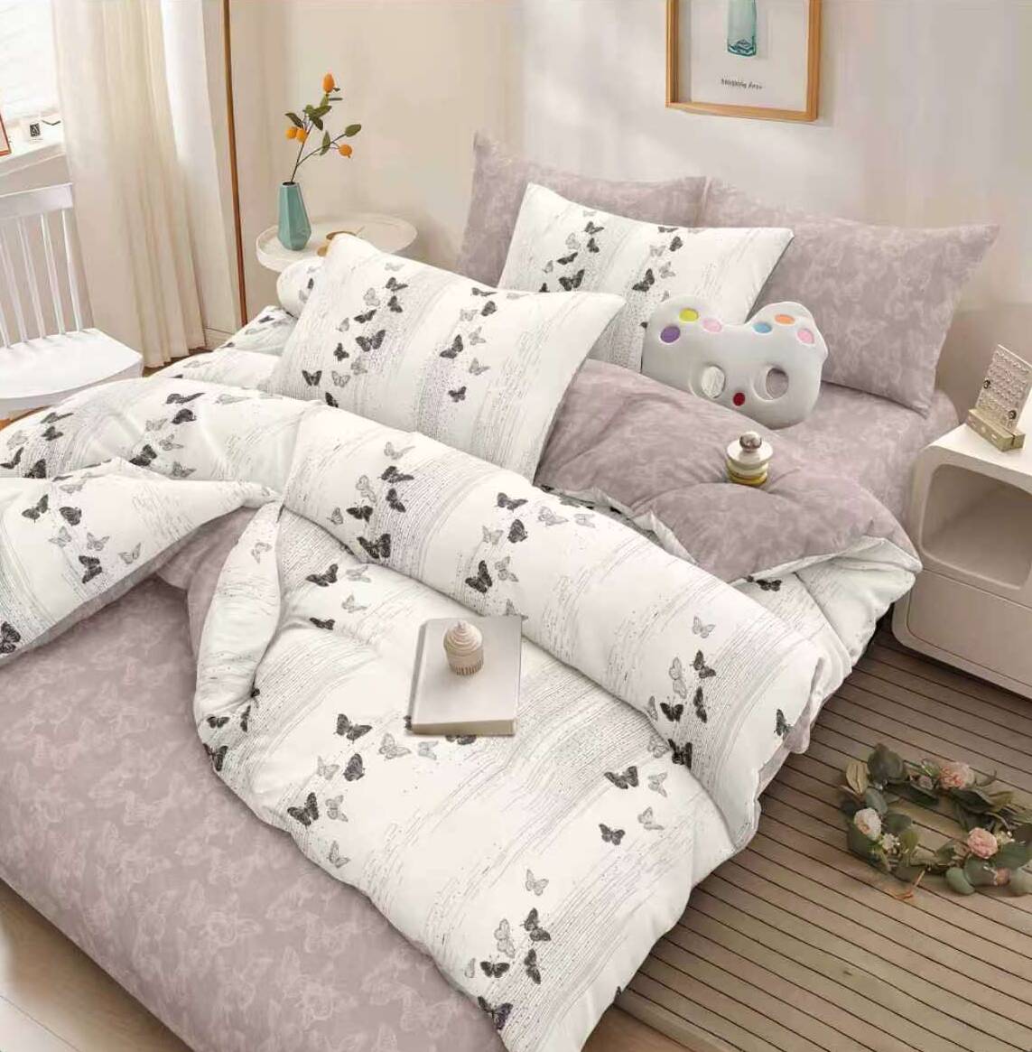 Lenjerie de pat Luxury - bumbac satinat – 4 piese | 19237-C
