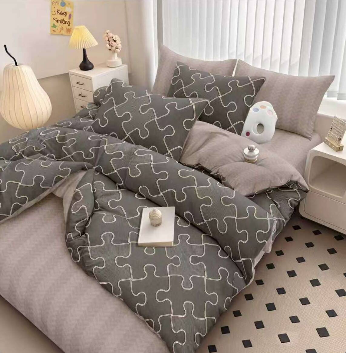 Lenjerie de pat Luxury - bumbac satinat – 4 piese | 19235-C