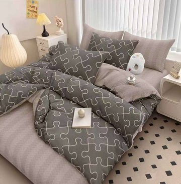 Lenjerie de pat Luxury - bumbac satinat – 4 piese | 19235-C