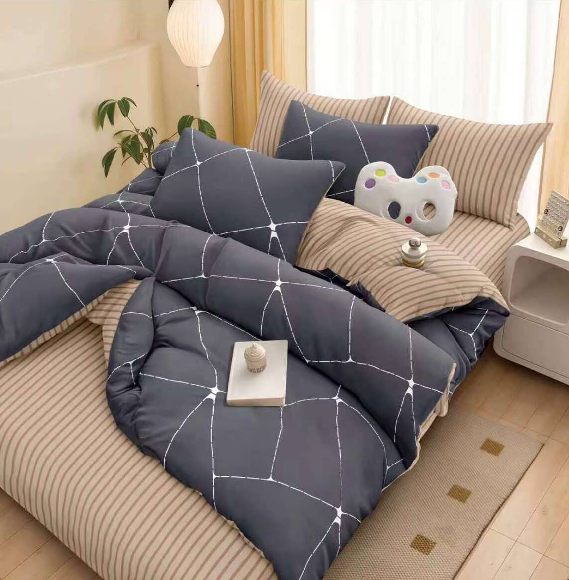 Lenjerie de pat Luxury - bumbac satinat – 4 piese | 19233-C